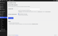 Page screenshot: Settings &rarr; Flow365 AI Chat