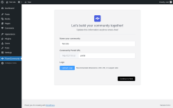 Page screenshot: FluentCommunity