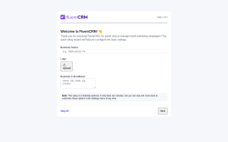 Page screenshot: FluentCRM