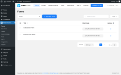 Page screenshot: Fluent Forms