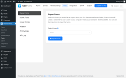 Page screenshot: Fluent Forms &rarr; Tools