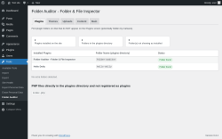 Page screenshot: Tools &rarr; Folder Auditor