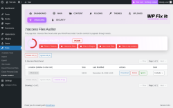 Page screenshot: Tools &rarr; Folder Auditor &rarr; 
        
        .htaccess    