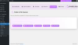 Page screenshot: Guard Dog &rarr; Scanner