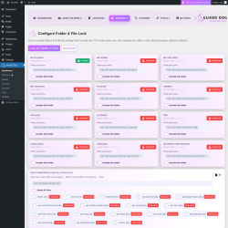 Page screenshot: Guard Dog &rarr; Site Lock 