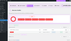 Page screenshot: Guard Dog &rarr; 
            
            .htaccess                    