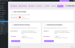 Page screenshot: Guard Dog &rarr; Settings