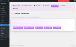 Page screenshot: Guard Dog &rarr; Scanner