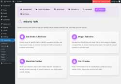 Page screenshot: Guard Dog &rarr; Tools