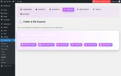 Page screenshot: Guard Dog &rarr; Scanner