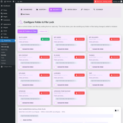Page screenshot: Guard Dog &rarr; Site Lock 