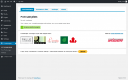 Page screenshot: Fontsampler