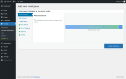 Page screenshot: FooBar → Add New Notification