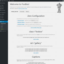 Page screenshot: FooBox