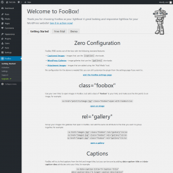 Page screenshot: FooBox