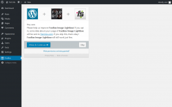 Page screenshot: Getting Started With FooBox &lsaquo; Test site &mdash; WordPress