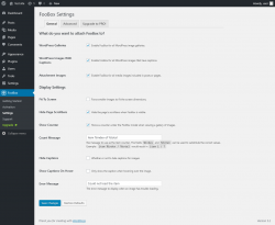 Page screenshot: FooBox &rarr; Settings