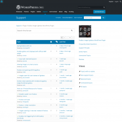 Page screenshot: FooBox &rarr; Support