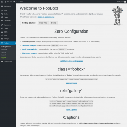 Page screenshot: FooBox