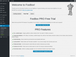 Page screenshot: FooBox &rarr; 
			Free Trial		