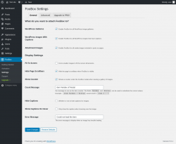 Page screenshot: FooBox &rarr; Settings