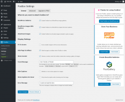 Page screenshot: FooBox &rarr; Settings