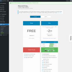 Page screenshot: FooBox &rarr; Upgrade&nbsp;&nbsp;➤