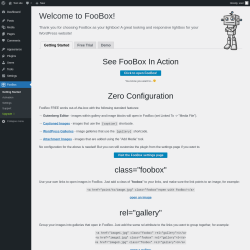 Page screenshot: FooBox