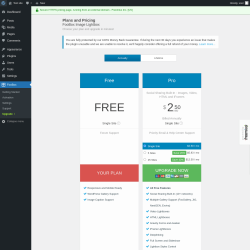Page screenshot: FooBox &rarr; Upgrade&nbsp;&nbsp;➤