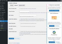 Page screenshot: FooBox &rarr; Settings &rarr; Advanced