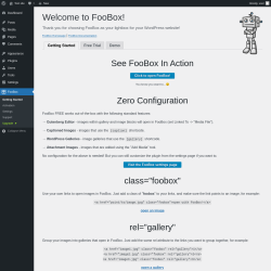 Page screenshot: FooBox