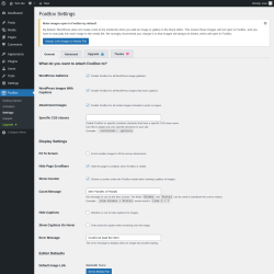 Page screenshot: FooBox &rarr; Settings