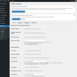 Page screenshot: FooBox &rarr; Settings