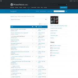 Page screenshot: FooBox &rarr; Support