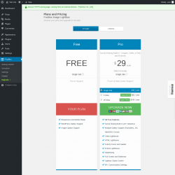 Page screenshot: FooBox &rarr; Upgrade&nbsp;&nbsp;➤