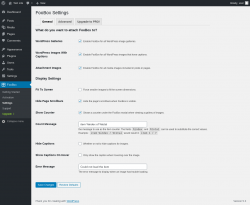 Page screenshot: FooBox &rarr; Settings