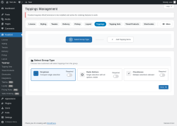 Page screenshot: FoodOrd &rarr; Toppings