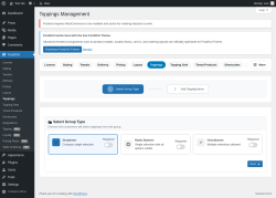 Page screenshot: FoodOrd &rarr; Toppings