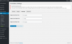 Page screenshot: FooGallery &rarr; Settings &rarr; Language