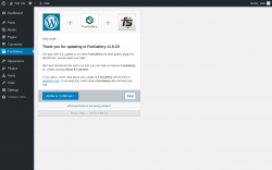 Page screenshot: &lsaquo; Test site &mdash; WordPress