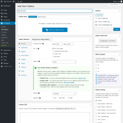 Page screenshot: FooGallery &rarr; Add Gallery