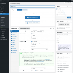 Page screenshot: FooGallery &rarr; Add Gallery