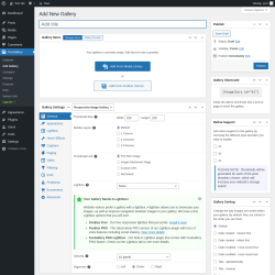 Page screenshot: FooGallery &rarr; Add Gallery
