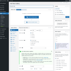 Page screenshot: FooGallery &rarr; Add Gallery