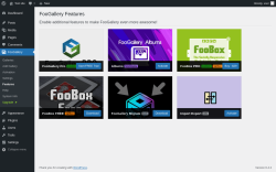 Page screenshot: FooGallery &rarr; Features