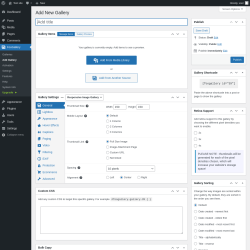 Page screenshot: FooGallery &rarr; Add Gallery