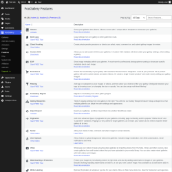 Page screenshot: FooGallery &rarr; Features