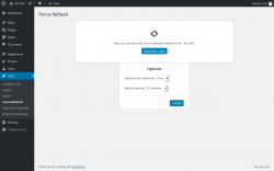 Page screenshot: Tools → Force Refresh
