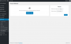 Page screenshot: Tools → Force Refresh