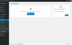 Page screenshot: Tools → Force Refresh
